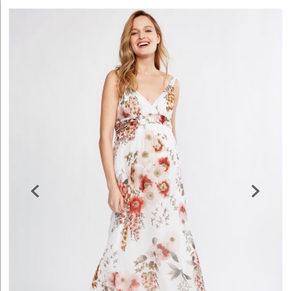 Pietro Brunelli Murano Maternity Maxi Dress